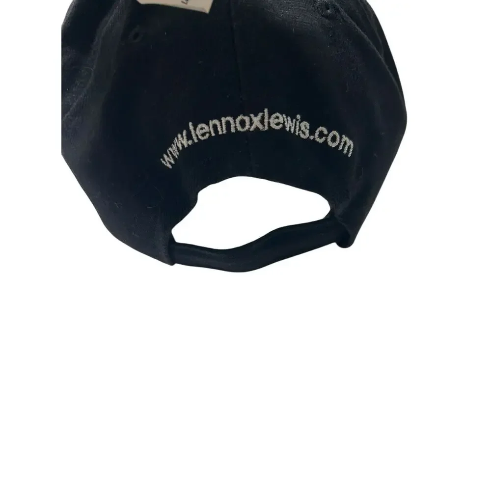 Lennox Lewis Vintage Boxing Hat Black NWT Fahrenheit Headwear Rare